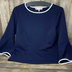 Jude Connally Dixie top navy